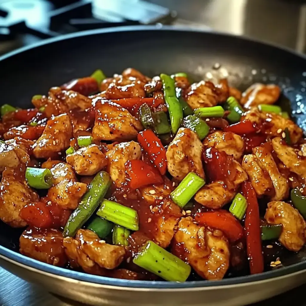 Korean Spicy Chicken Stir Fry