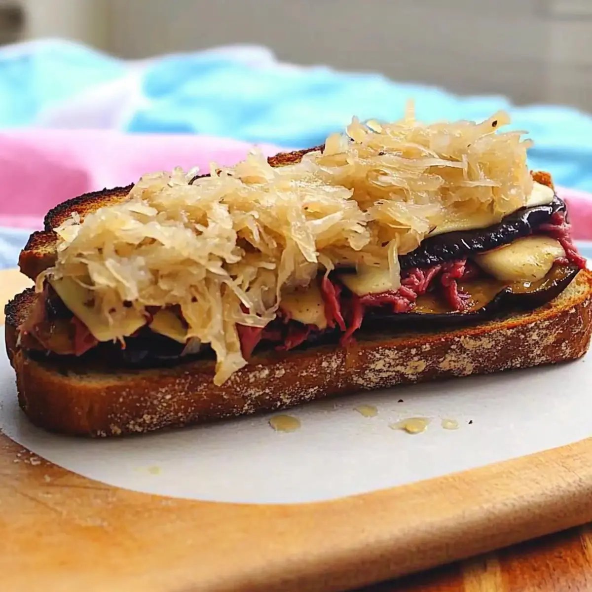Vegetarian Reuben Sandwich