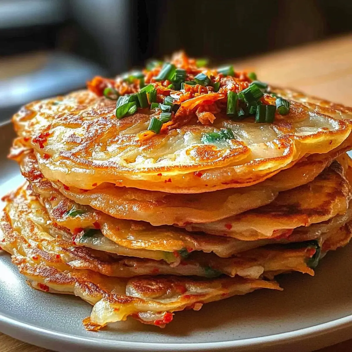 Classic Kimchi Pancake Recipe