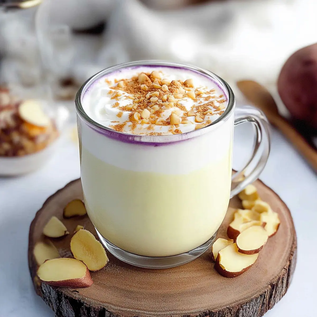 GOGUMA LATTE (KOREAN SWEET POTATO LATTE)
