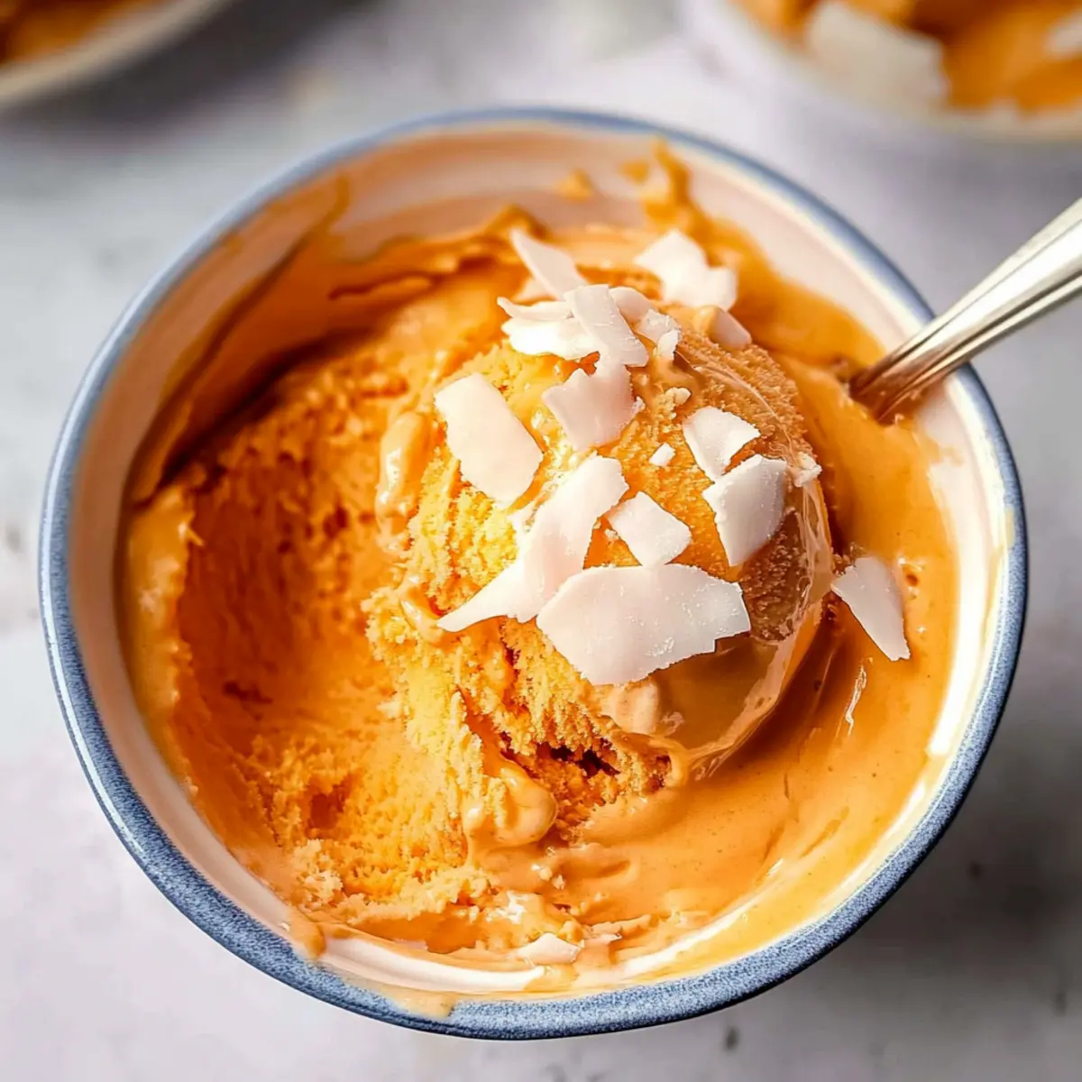 Thai Tea Ice Cream (No Churn)
