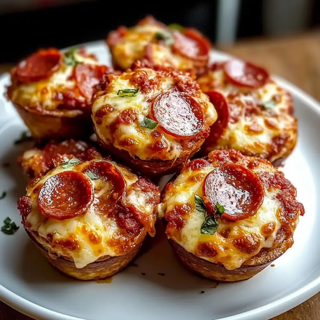 Carnivore Pizza Muffins