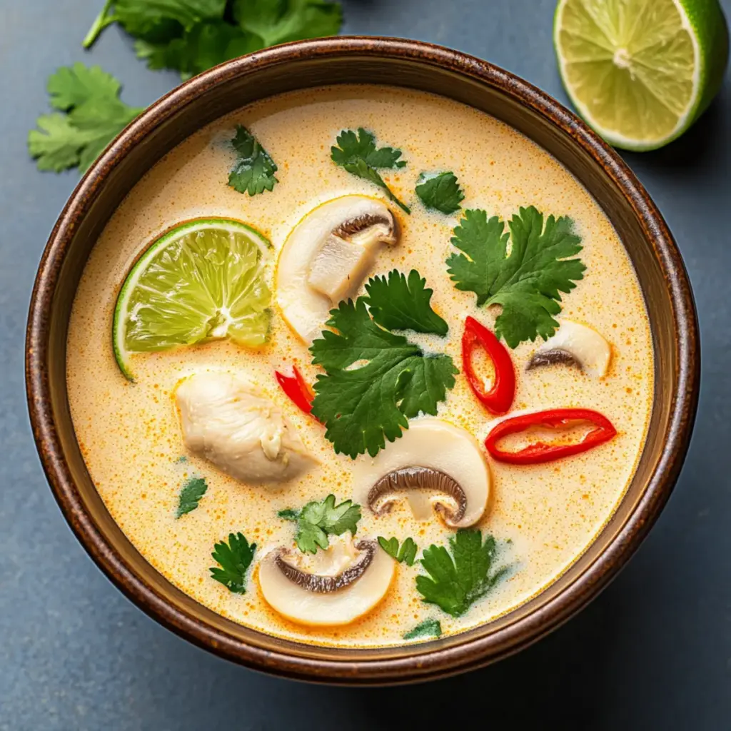 Authentic Tom Kha Gai Soup