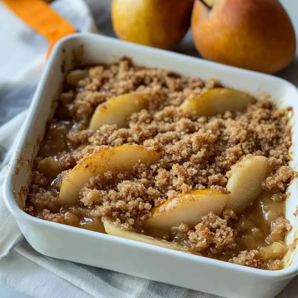 Pear Crumble