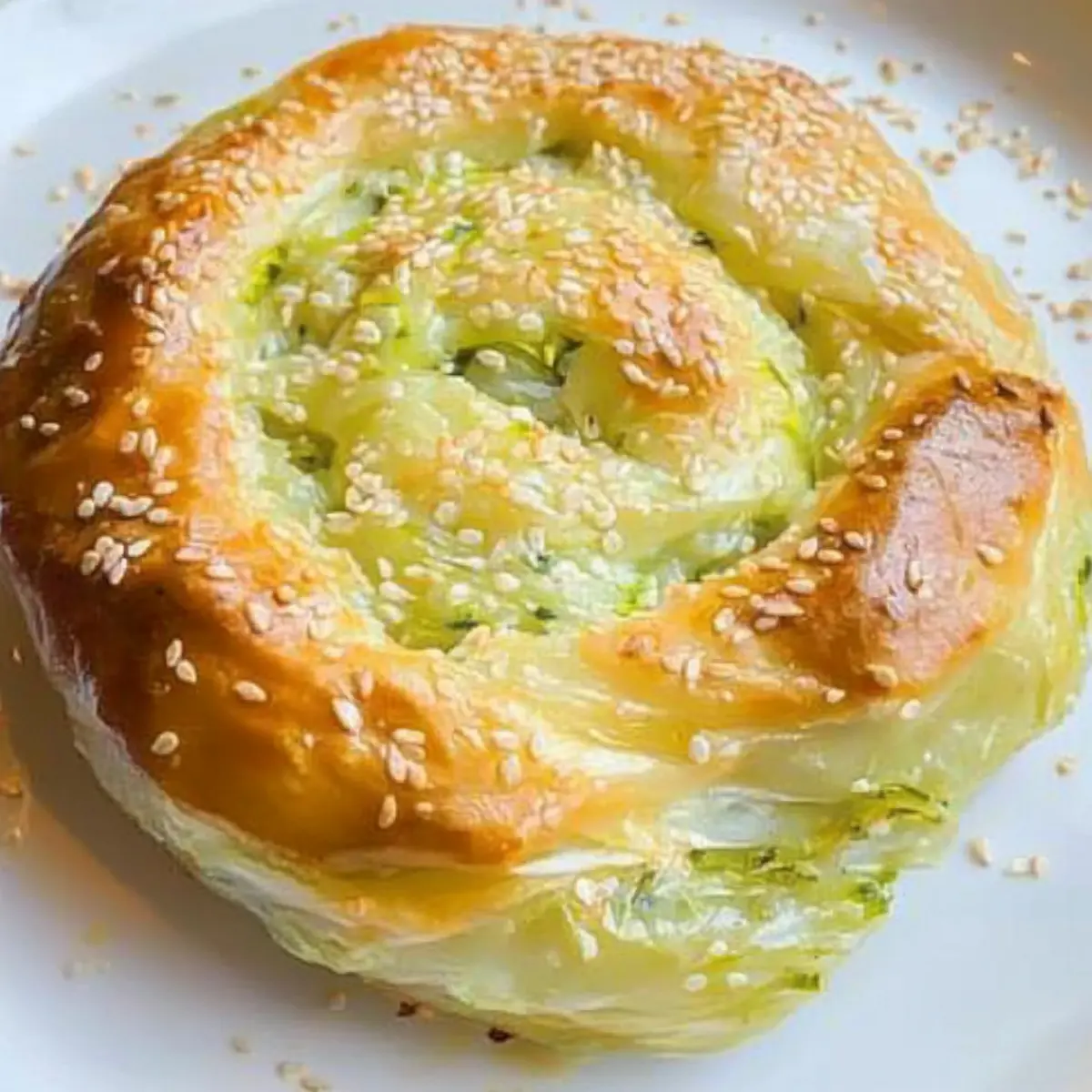 Rice Paper Spanakopita with Zucchini