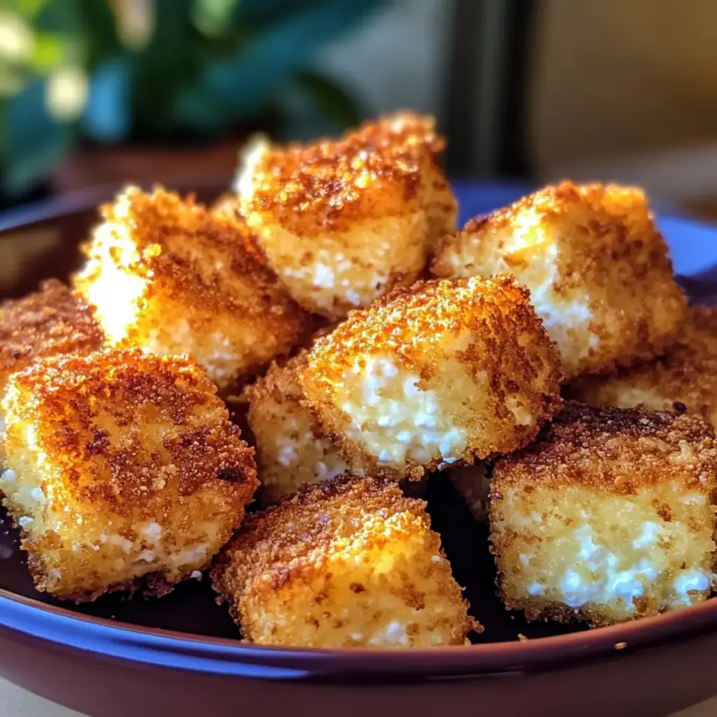 Crispy Cottage Cheese Treats