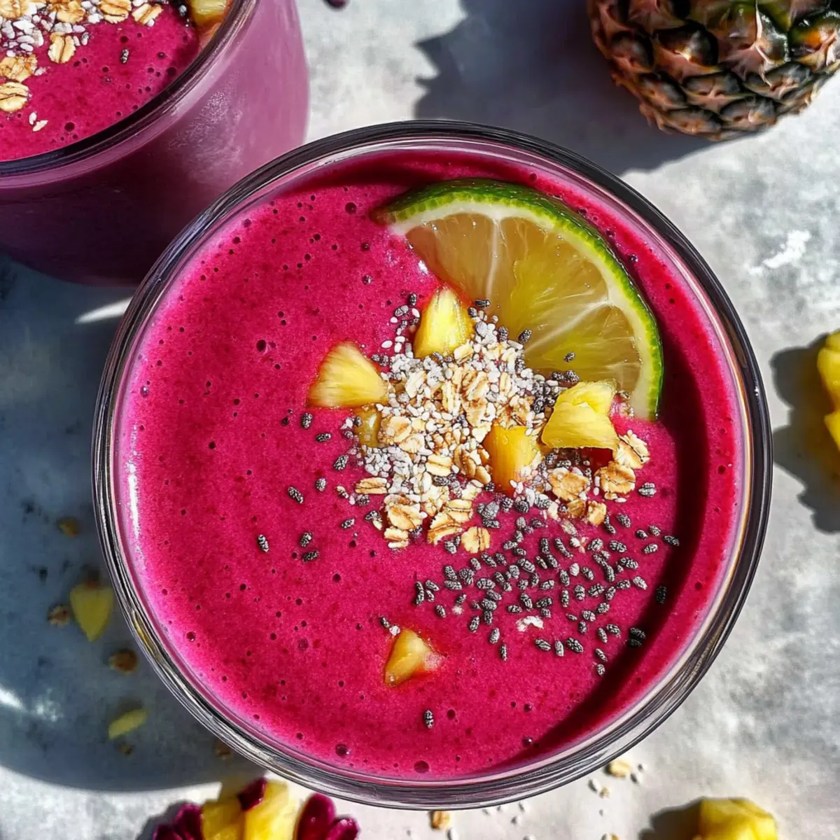 Pineapple Beet Smoothie