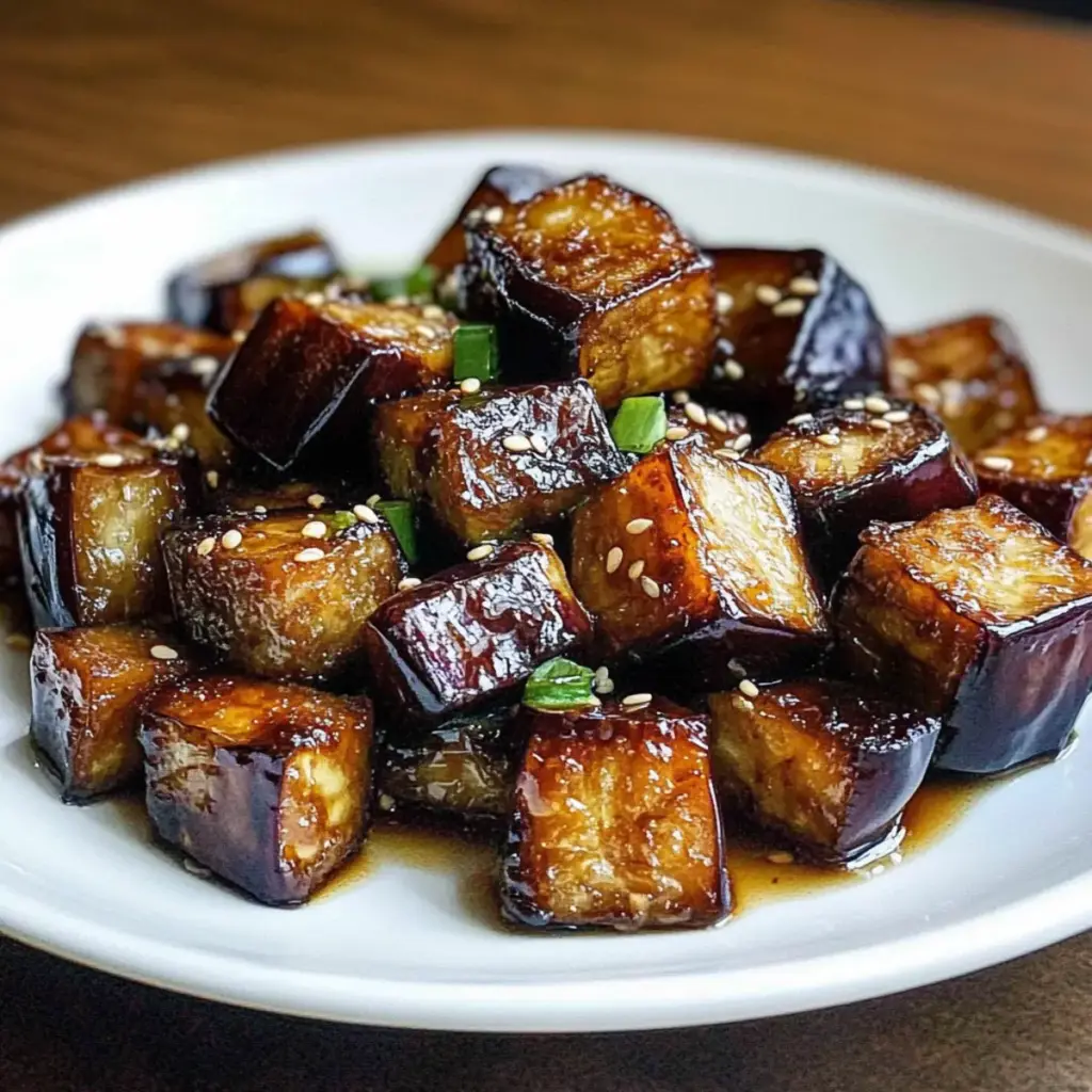 Miso Glazed Eggplant