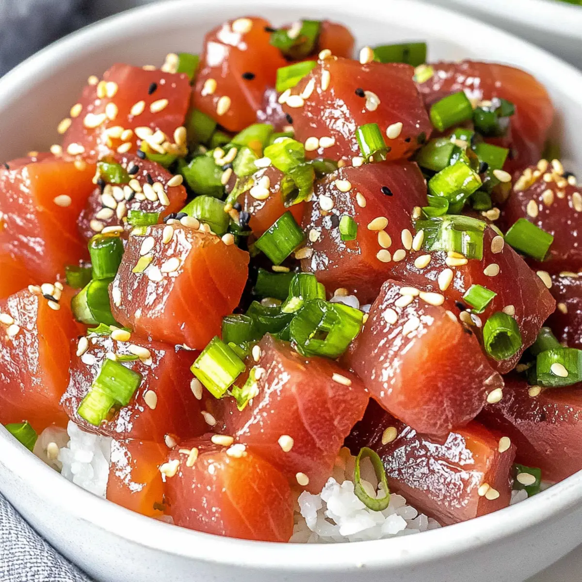 Ahi Tuna Poke