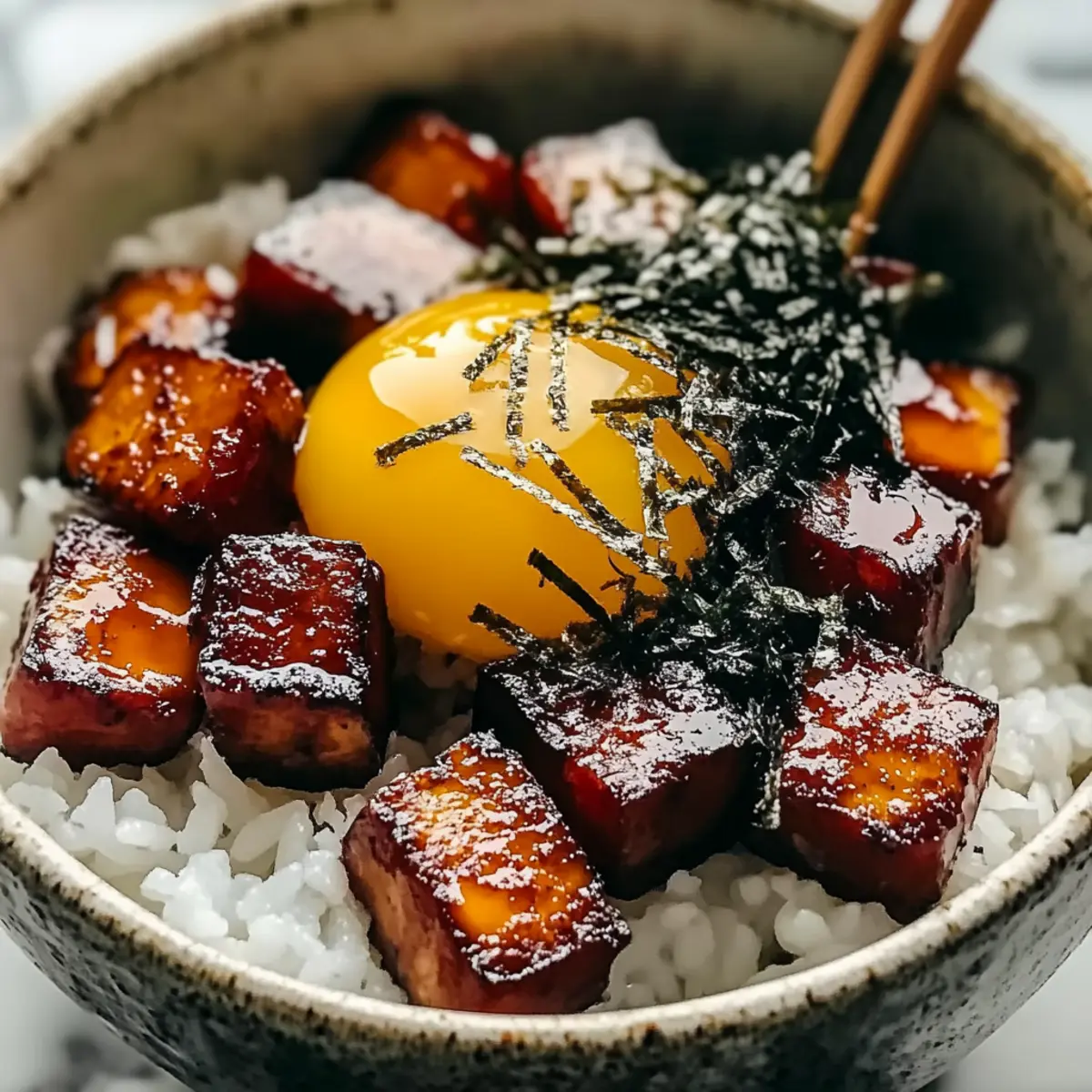Tasty Spam Musubi Bowl