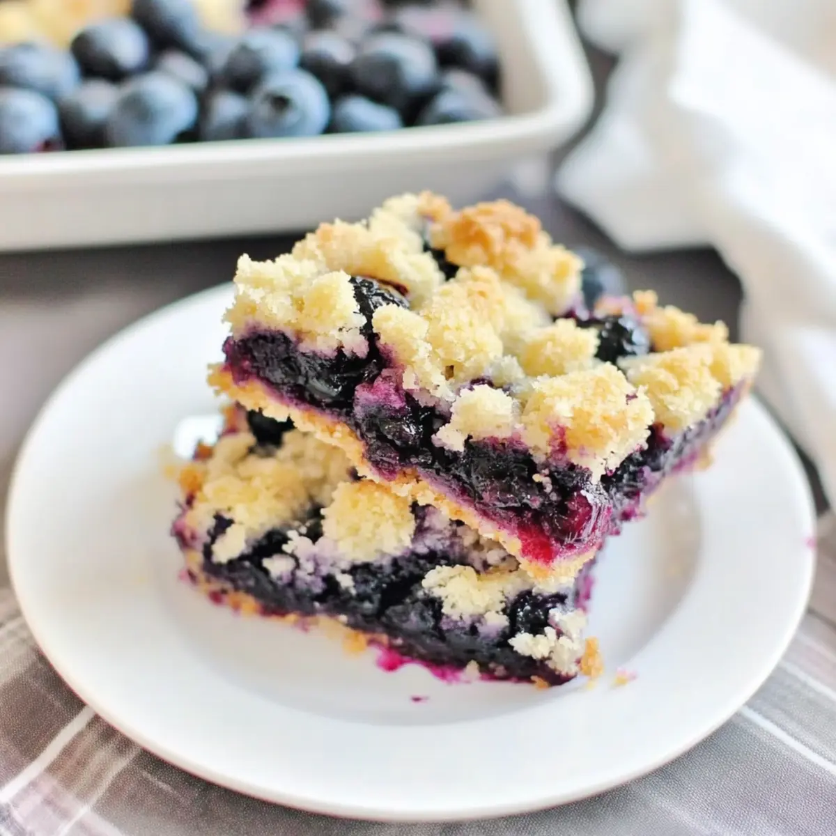 Blueberry Crumb Bars