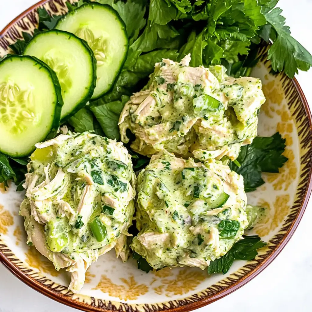 Green Goddess Chicken Salad