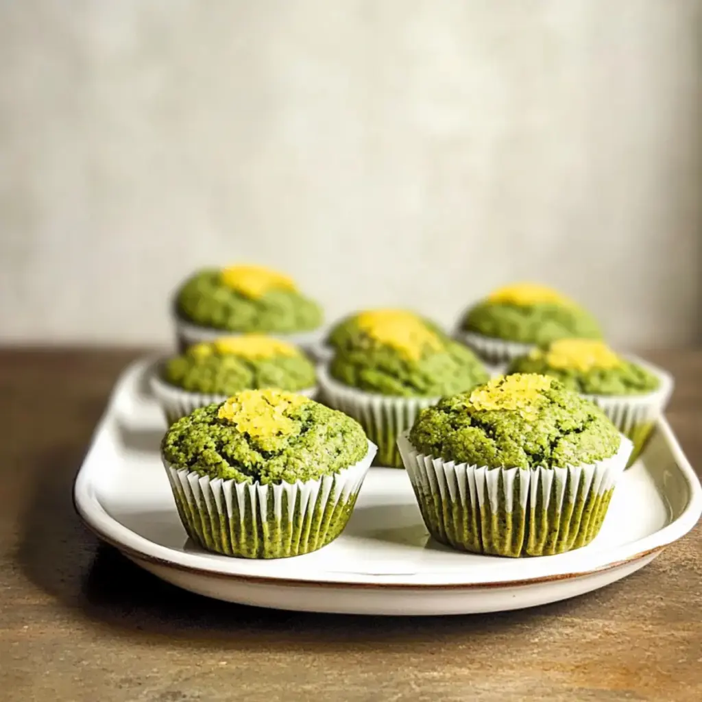 KALE AND LEMON MUFFINS