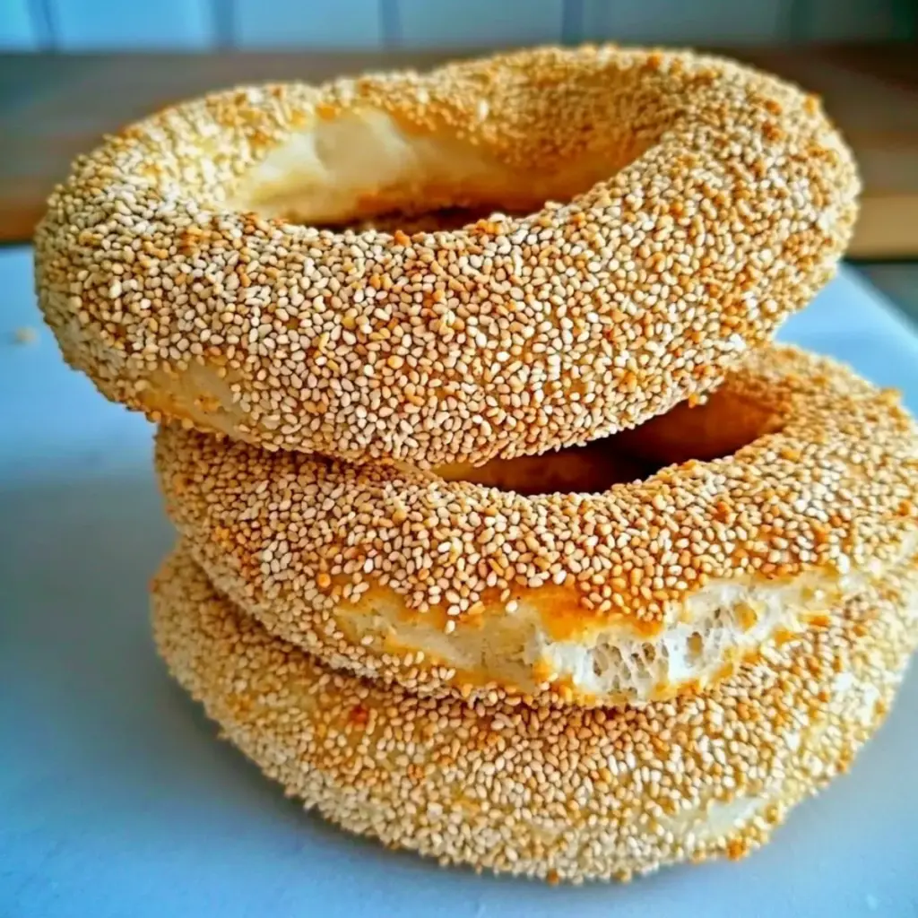 Sesame Bread Rings