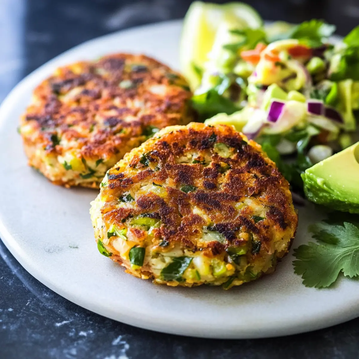 Cilantro Jalapeno Tuna Cakes