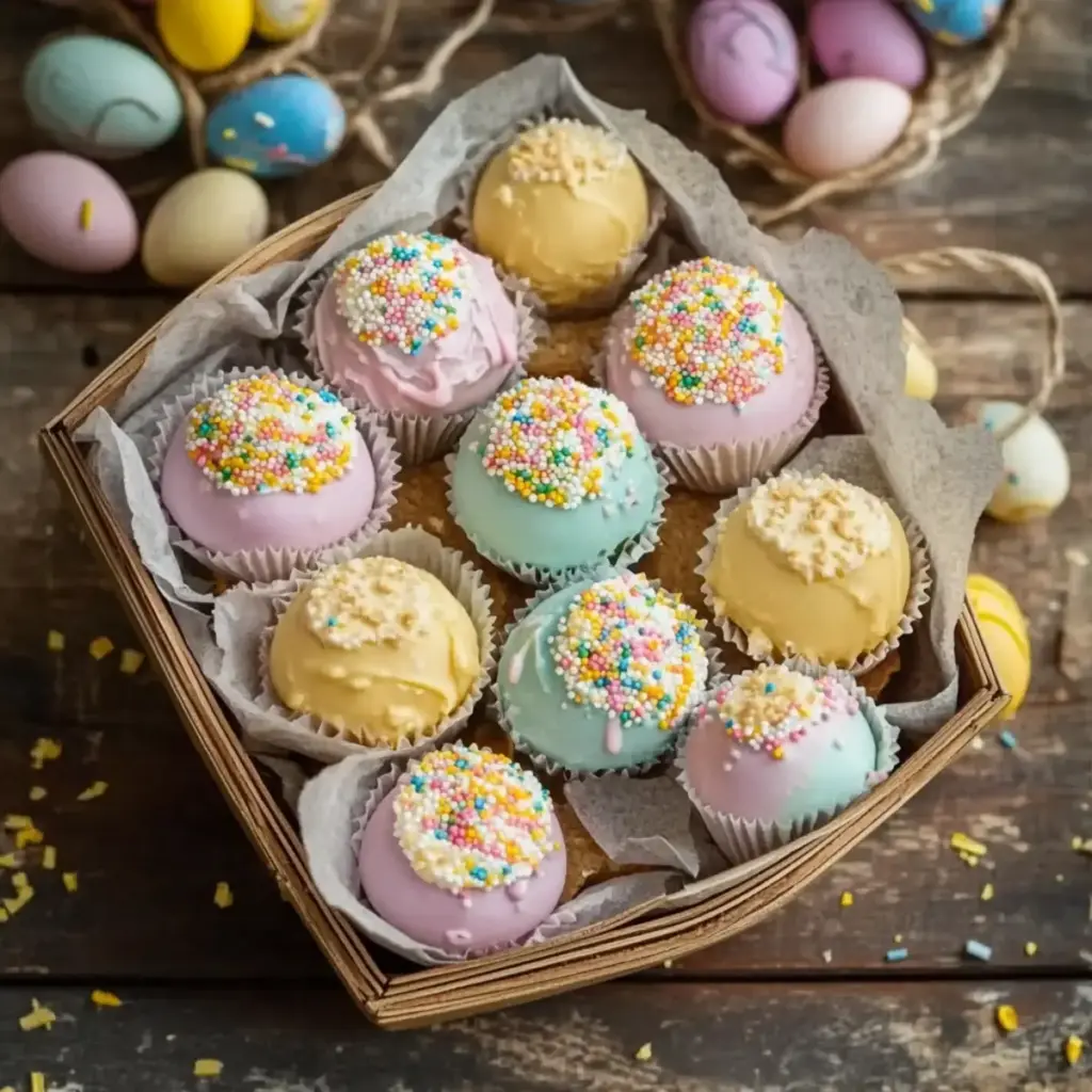 Banana Pudding Easter Truffles