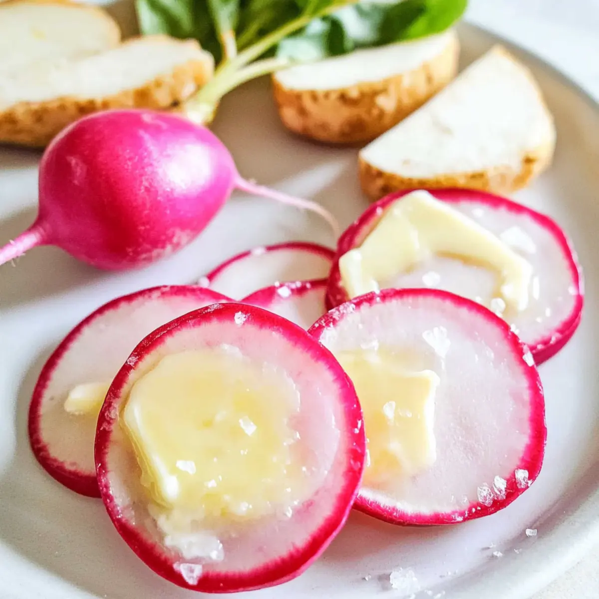 Radish with Butter and Salt