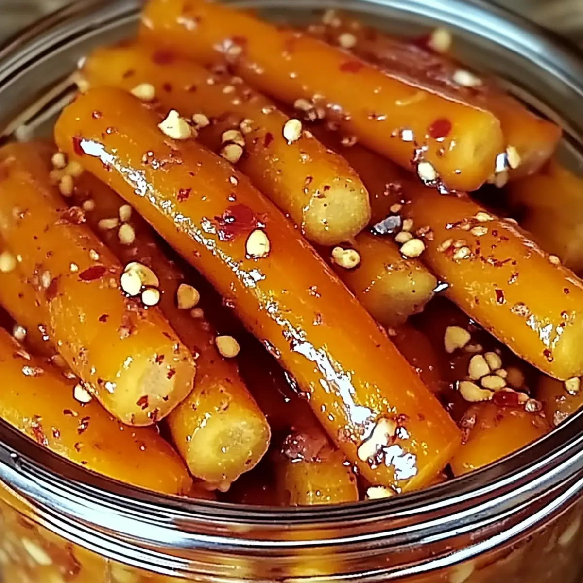 Zesty Hot Honey Pickled Carrots for Flavorful Meal Prep