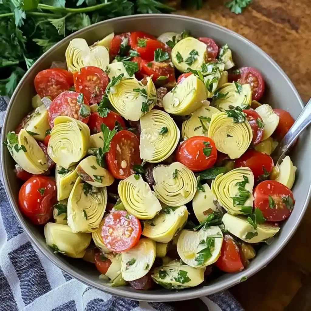 Hearts of Palm and Artichoke Salad