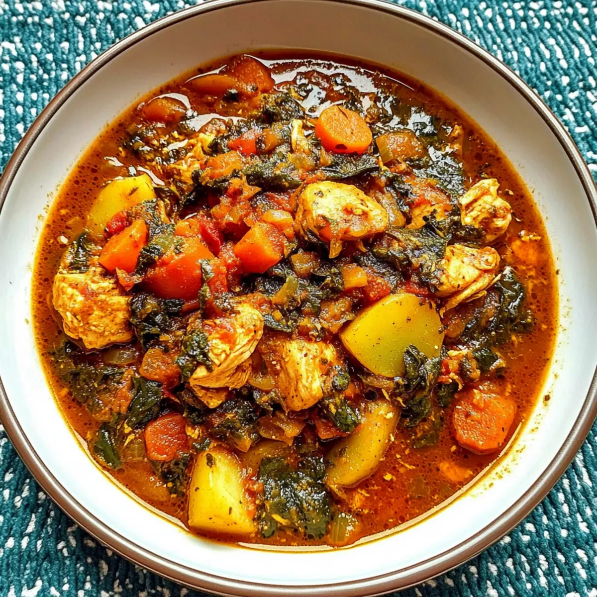 Moroccan Chicken Stew