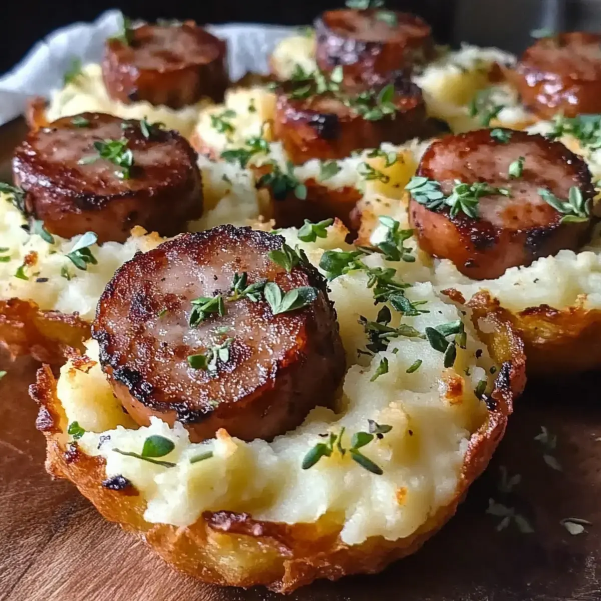 Crispy St. Patrick’s Irish Bangers & Mash Cups for Festive Fun
