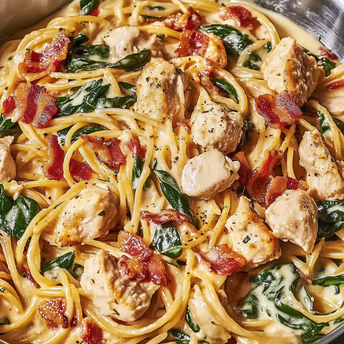 Tuscan Chicken Pasta