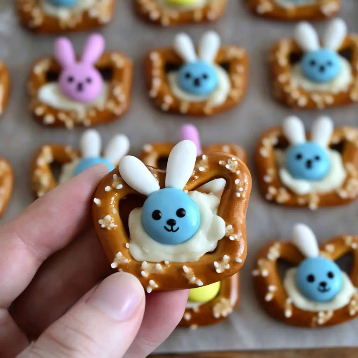 Easter Bunny Pretzel Treats: Sweet & Fun for Kids to Make