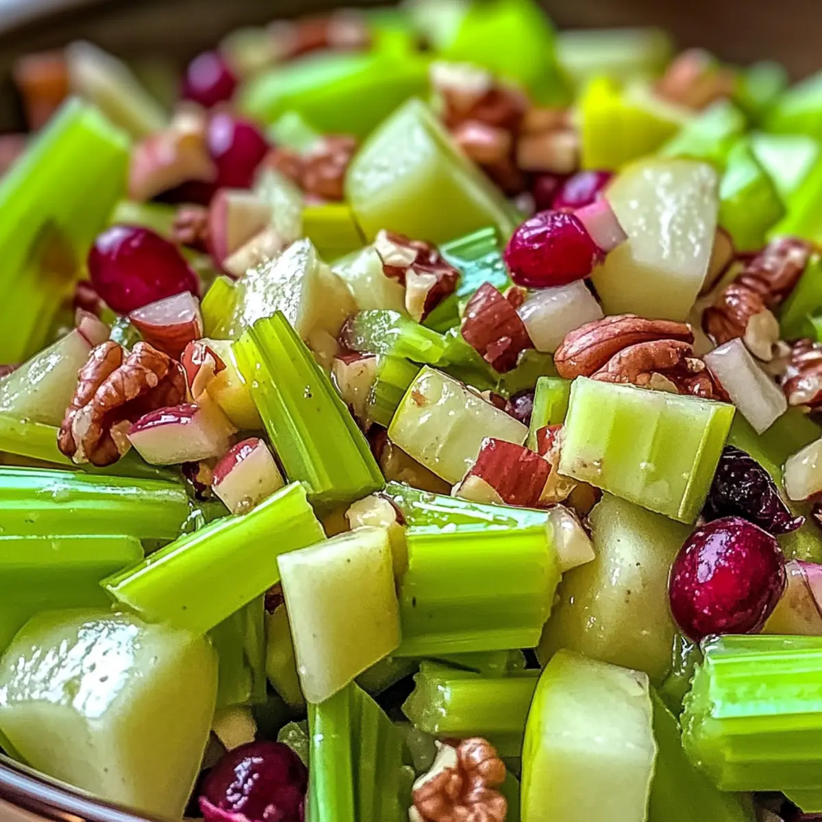 Crunchy Celery and Walnut Salad