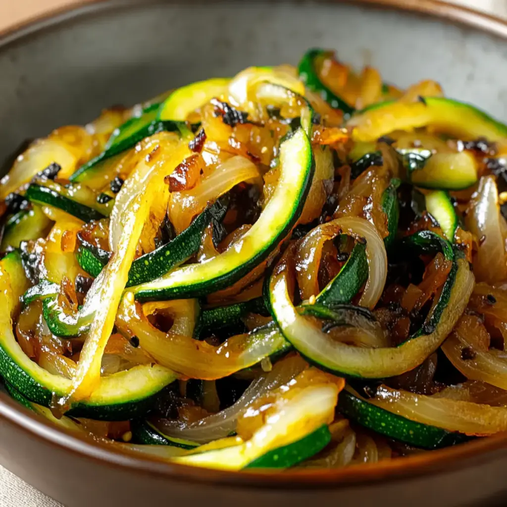 Zucchini & Onion Stir-Fry