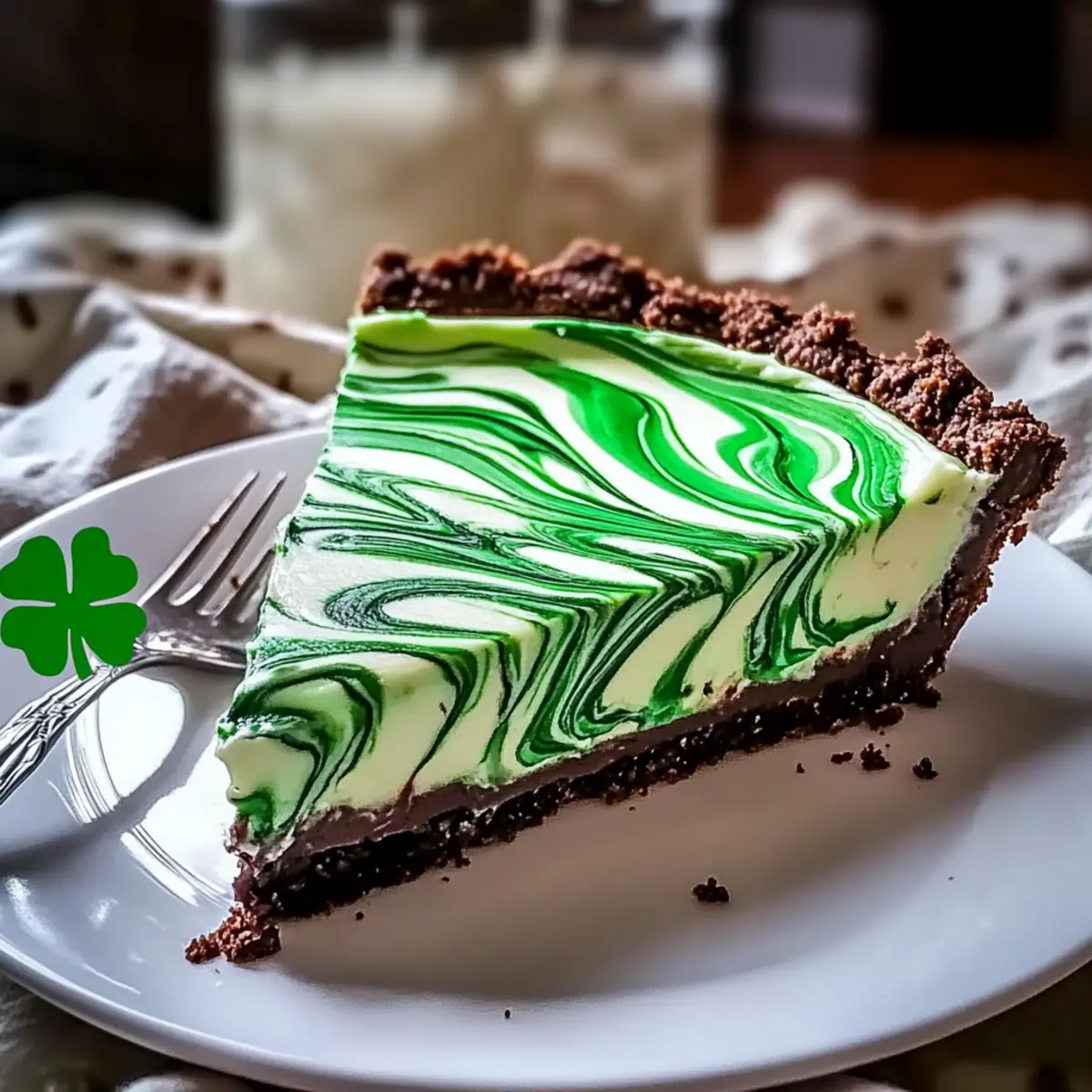 Shamrock Swirl Pie Recipe
