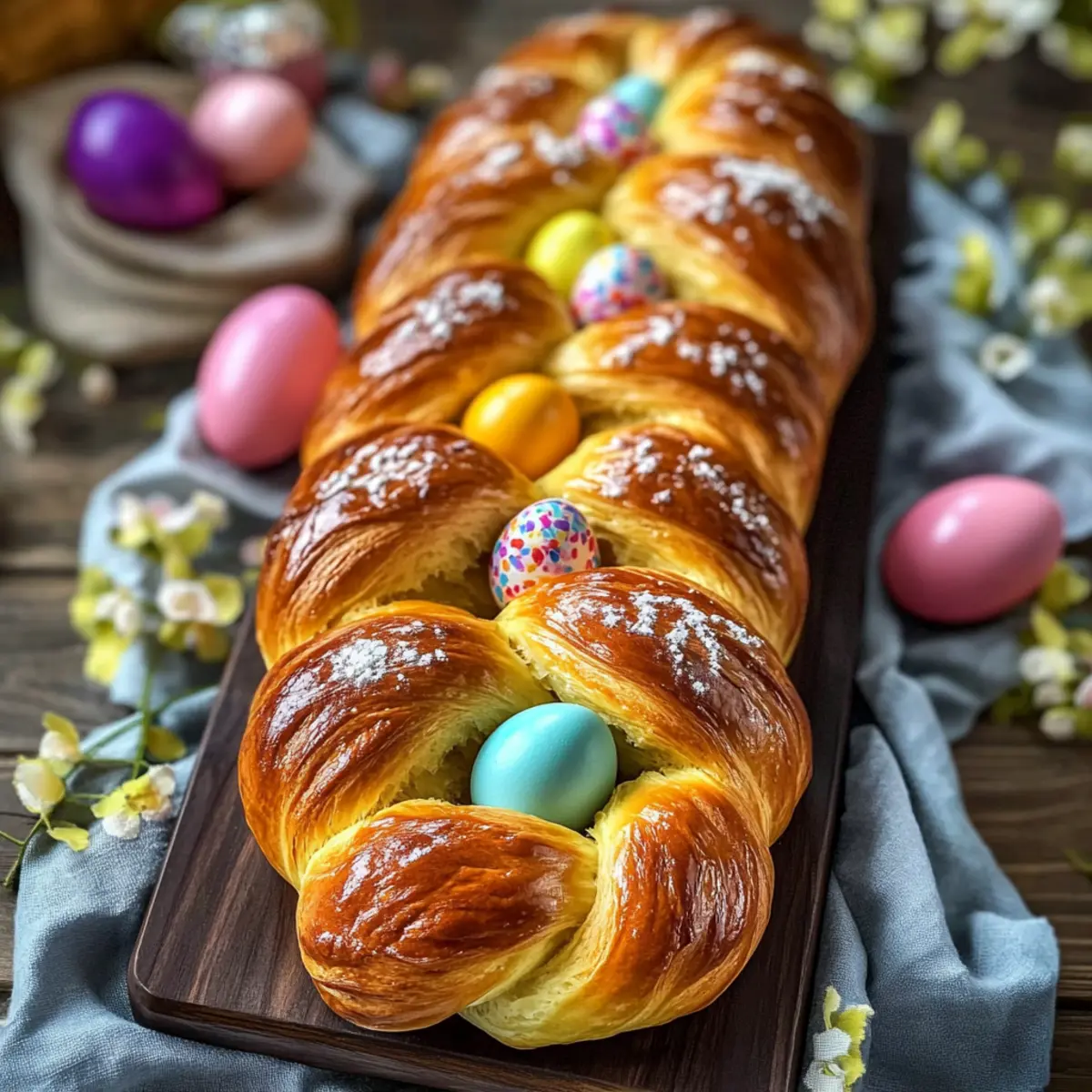 Traditional Italian Easter Bread