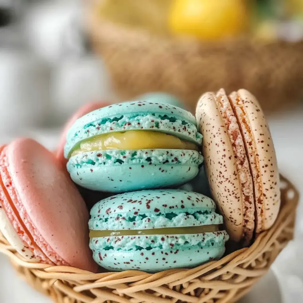 Easter Egg Macarons