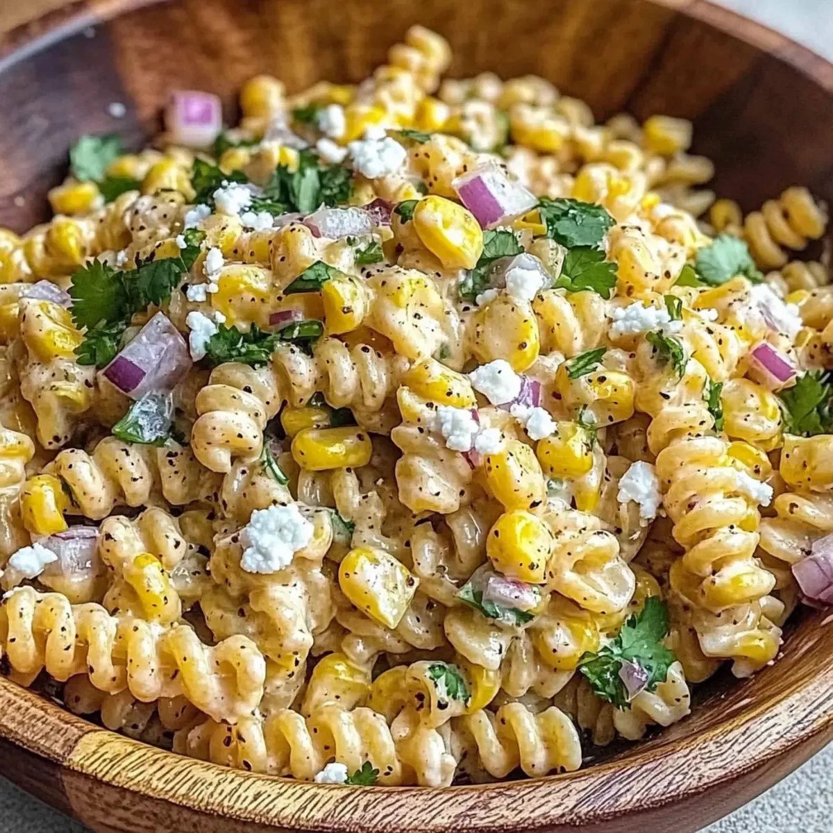 Elote Pasta Salad Recipe