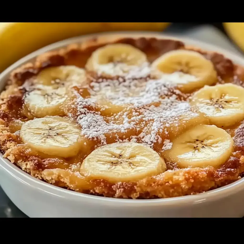 Southern Banana Cobbler Dessert