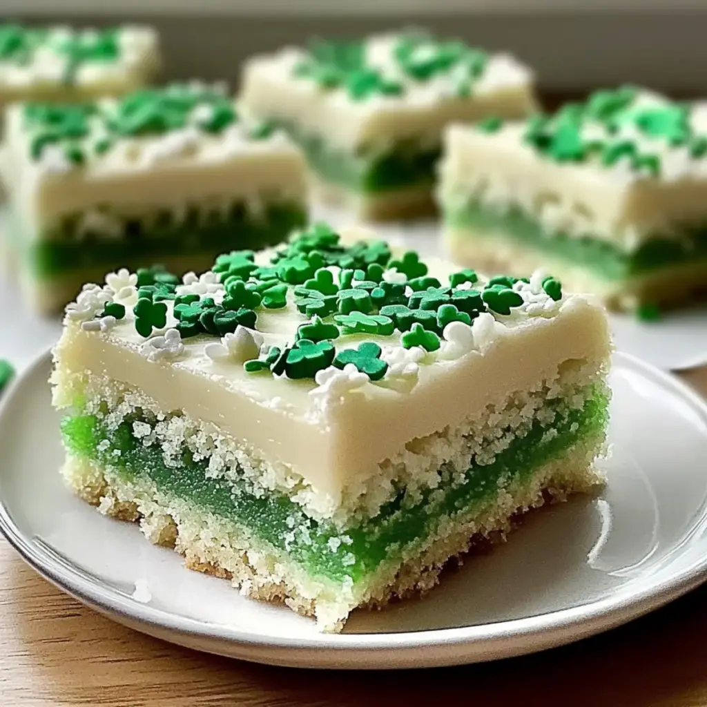 St. Patrick’s Day Sugar Cookie Bars