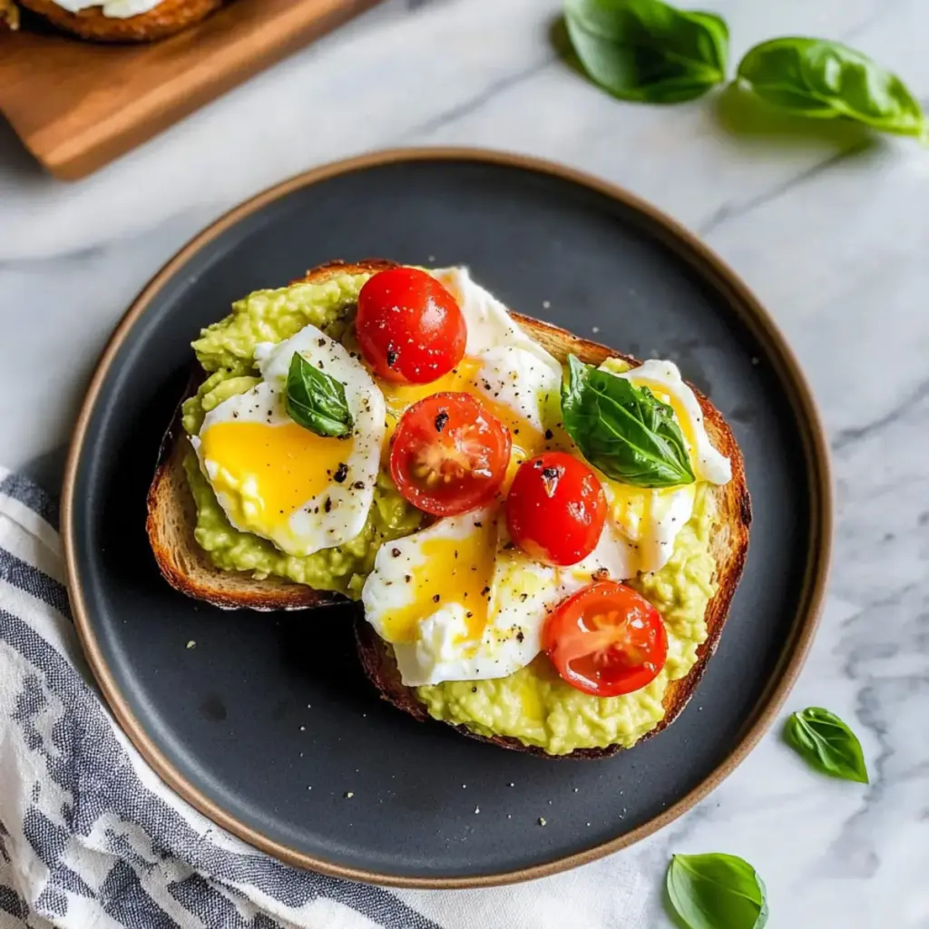 Caprese Avocado Toast