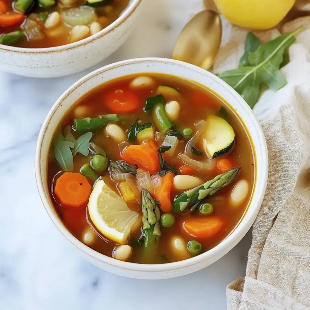 Spring Minestrone Soup