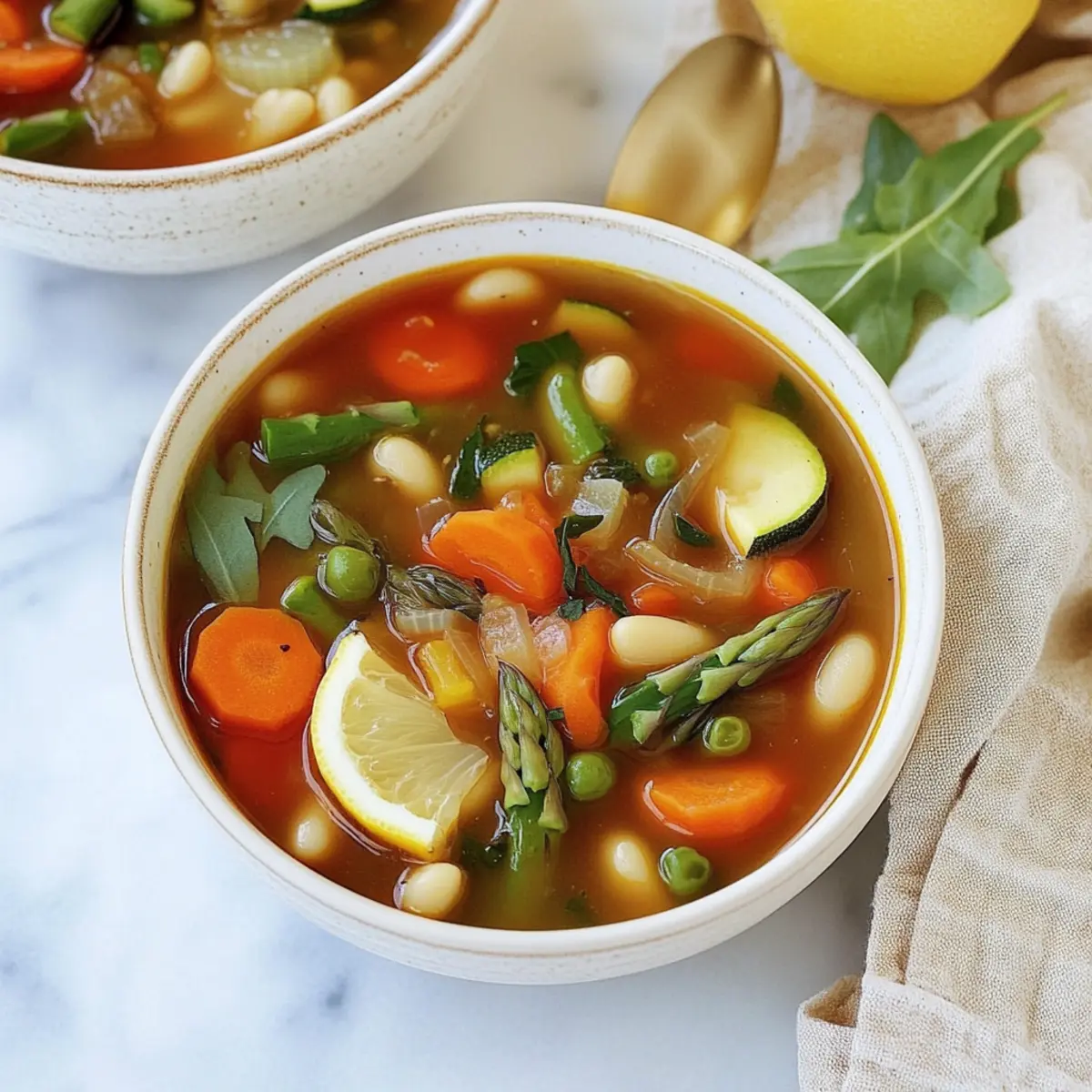 Spring Minestrone Soup