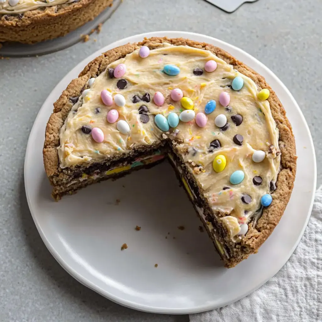 Easter Cookie Cake