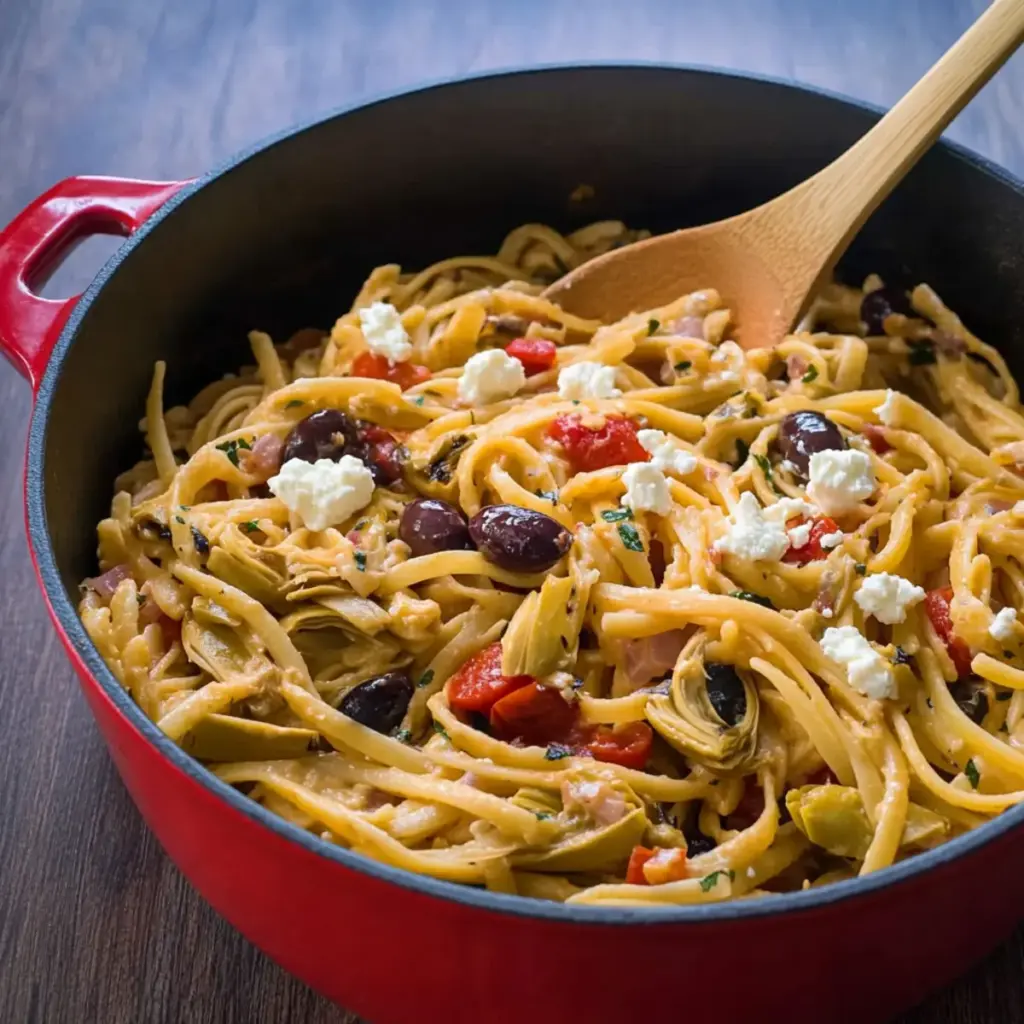 One Pot Mediterranean Pasta