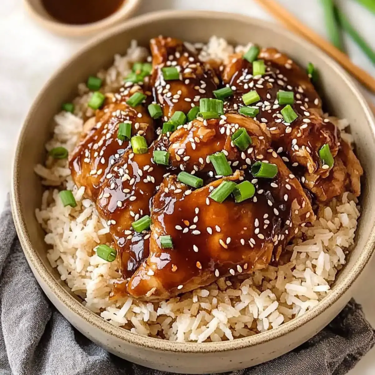 Crock Pot Teriyaki Chicken