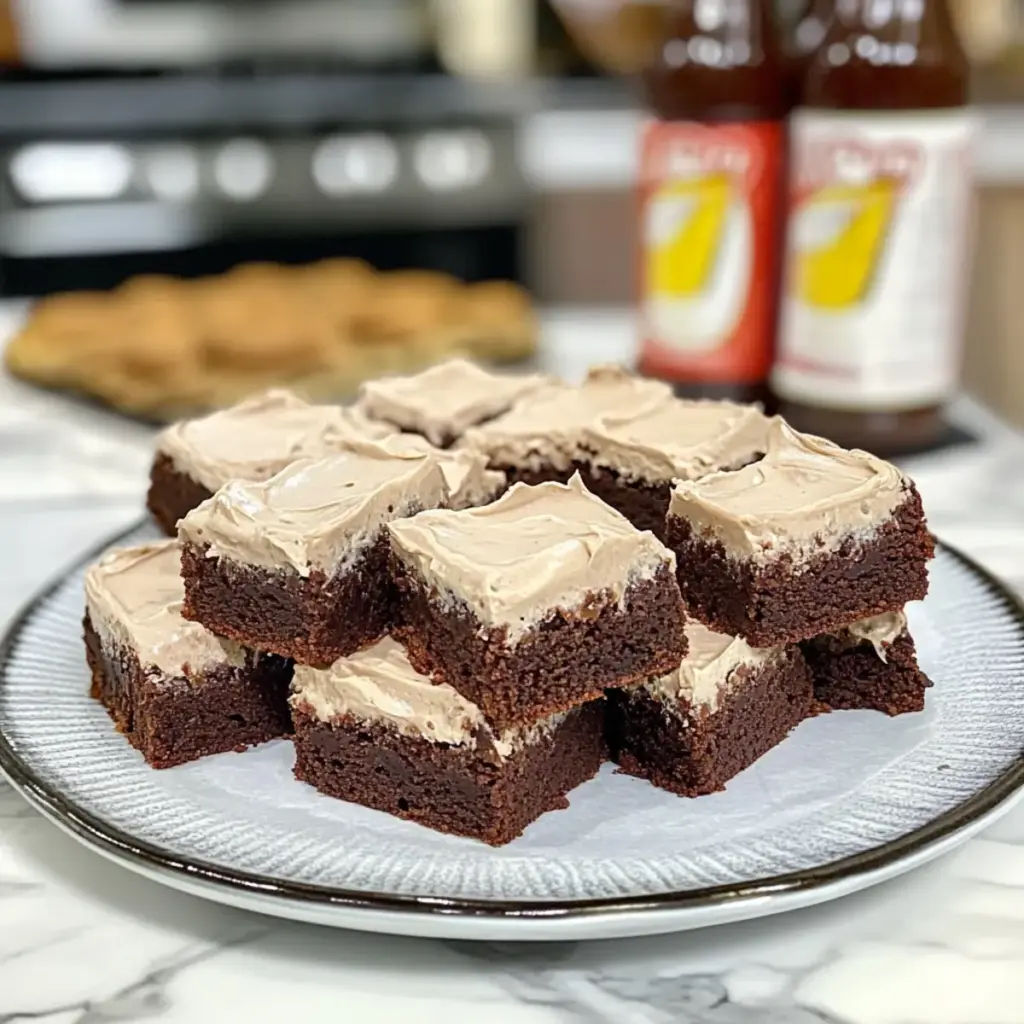 Root Beer Float Brownies