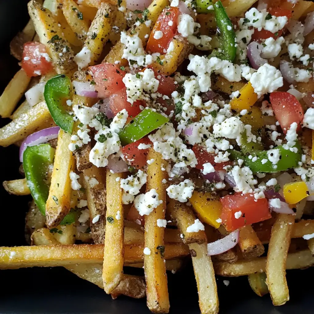 Loaded Greek Fries