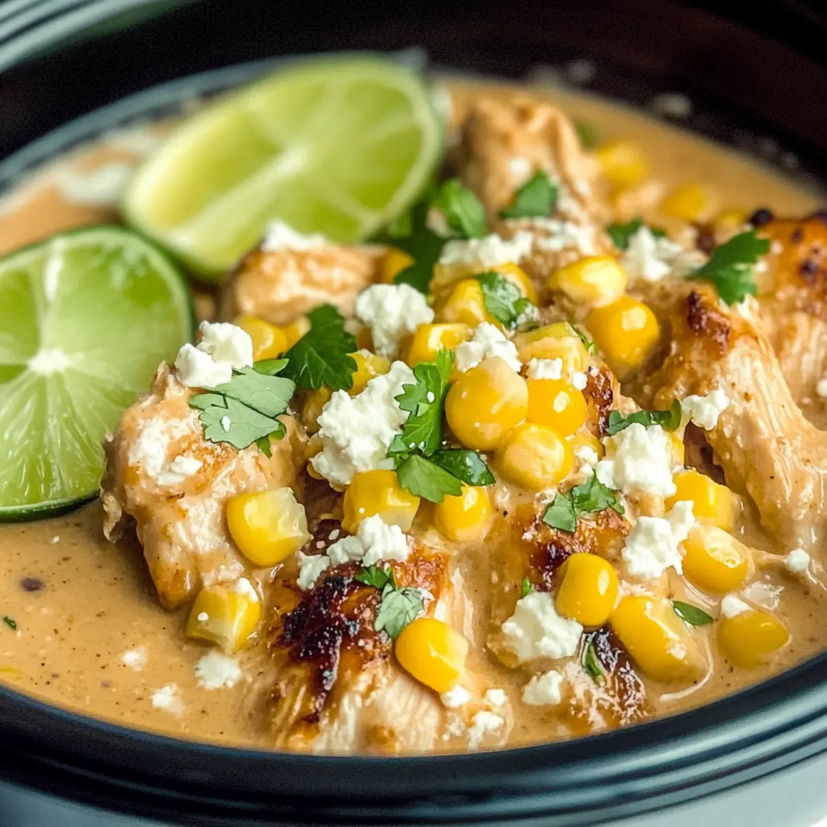 Slow-Cooker Street Corn Chicken