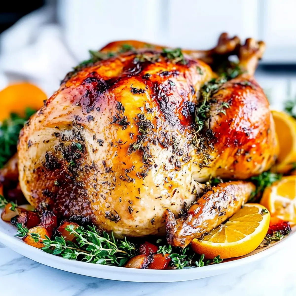 Herb Garlic Butter Roasted Turkey