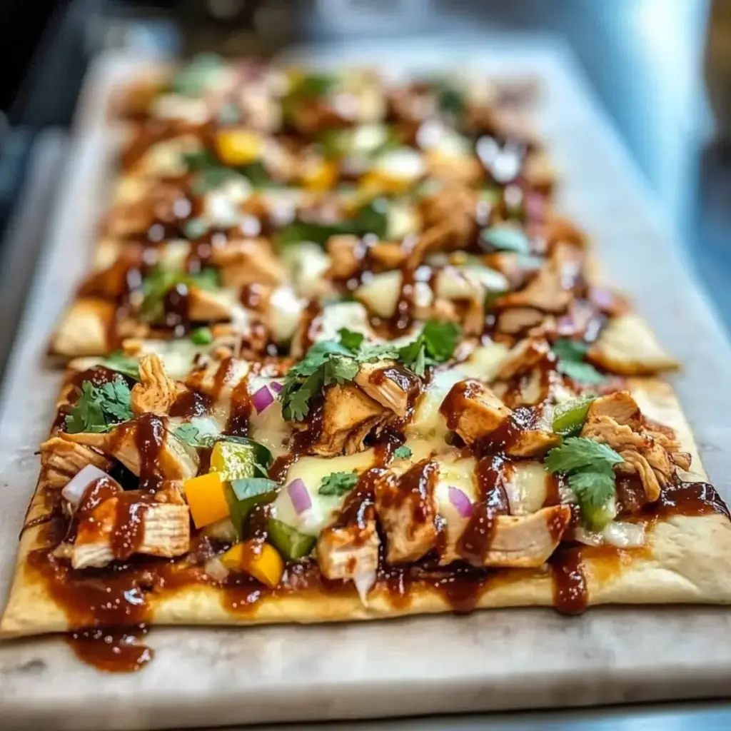 BBQ Chicken Flatbread