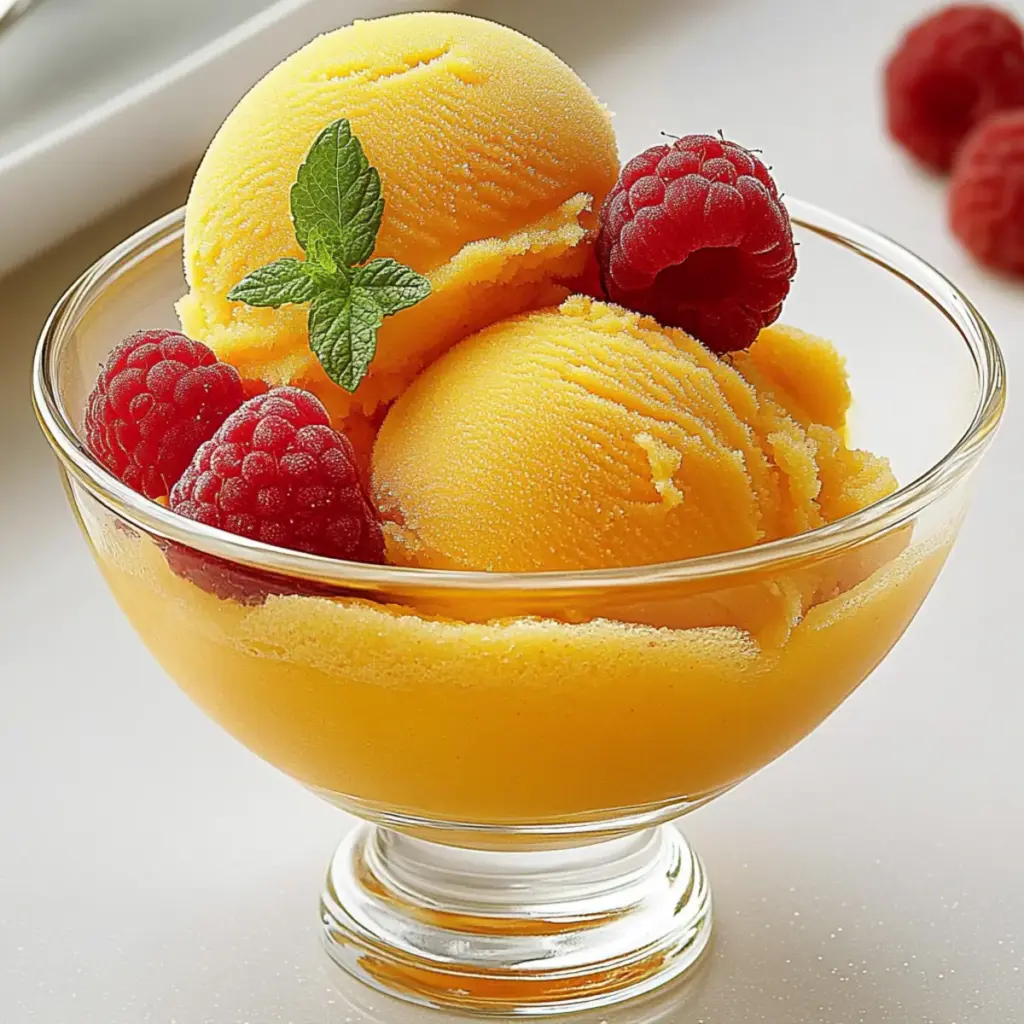 Mango Sorbet Recipe