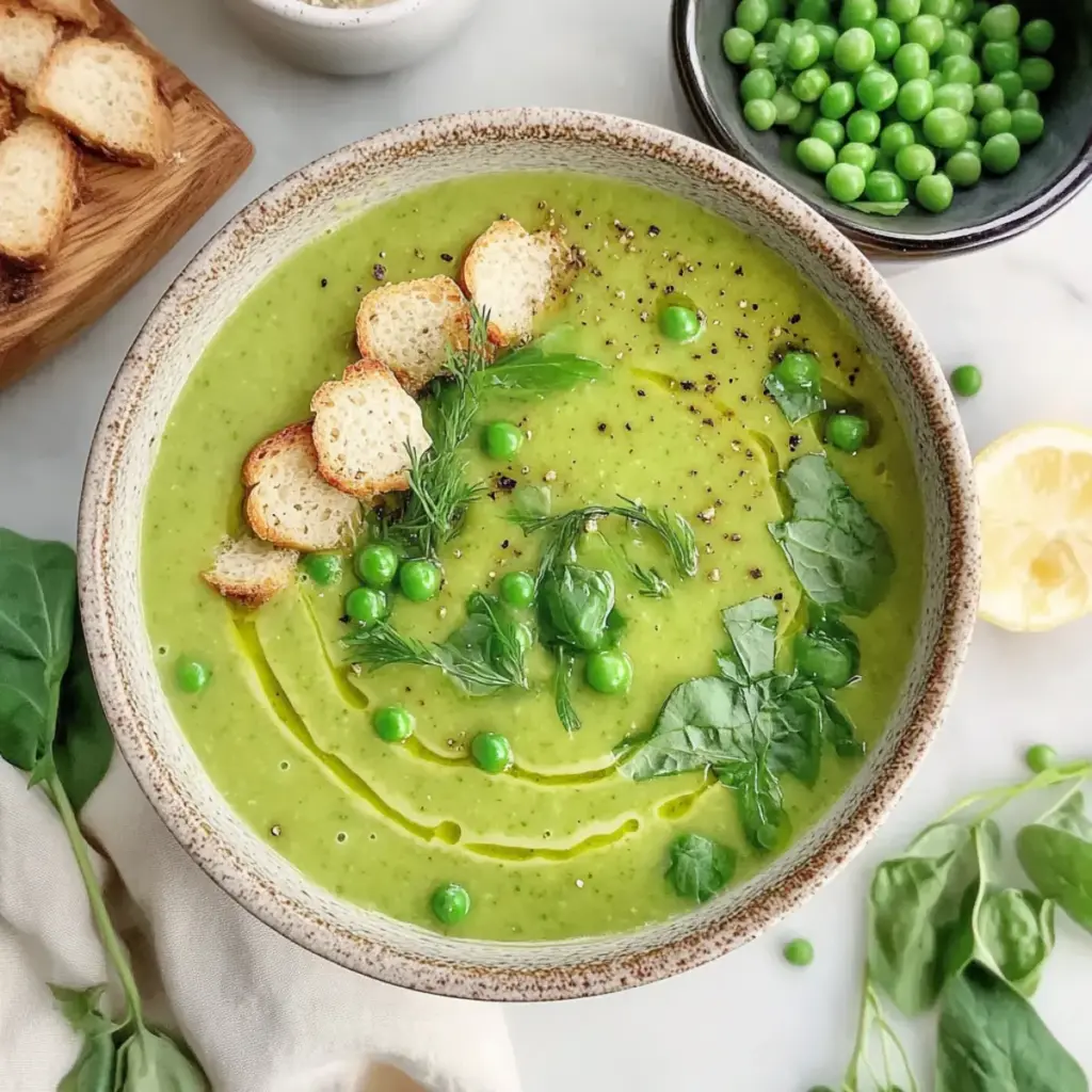 Fresh Pea Soup