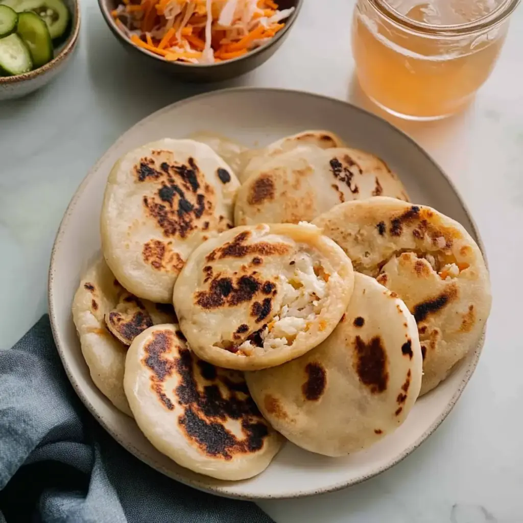 Pupusas with Curtido