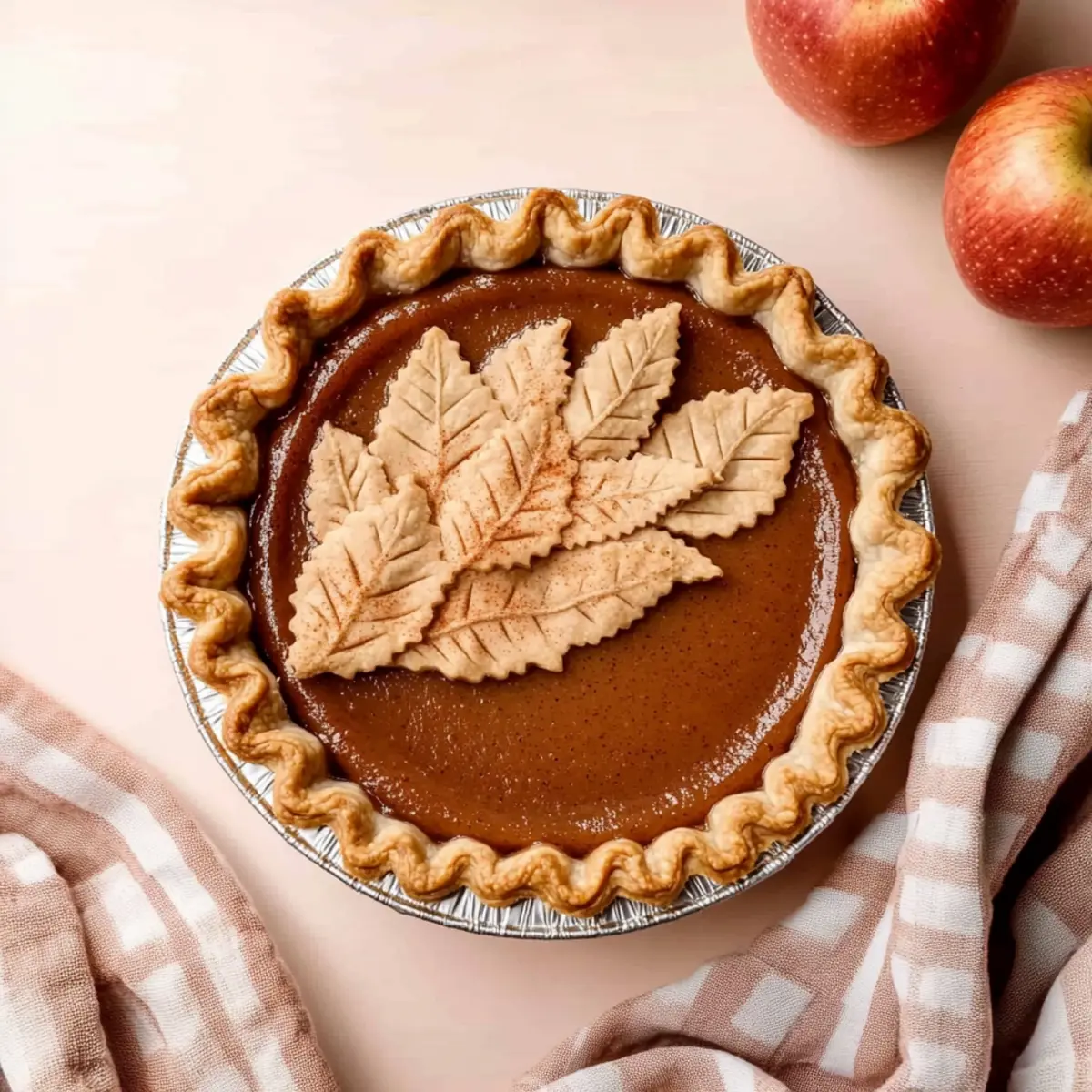 Creamy Apple Butter Pie with a Perfect Spelt Crust